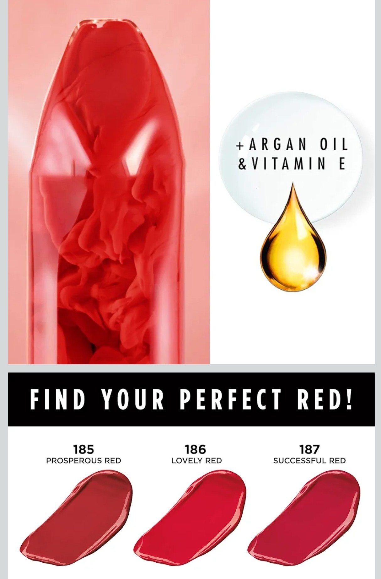 L’Oréal Colour Riche® The Reds – Successful Red 187 - Image 5