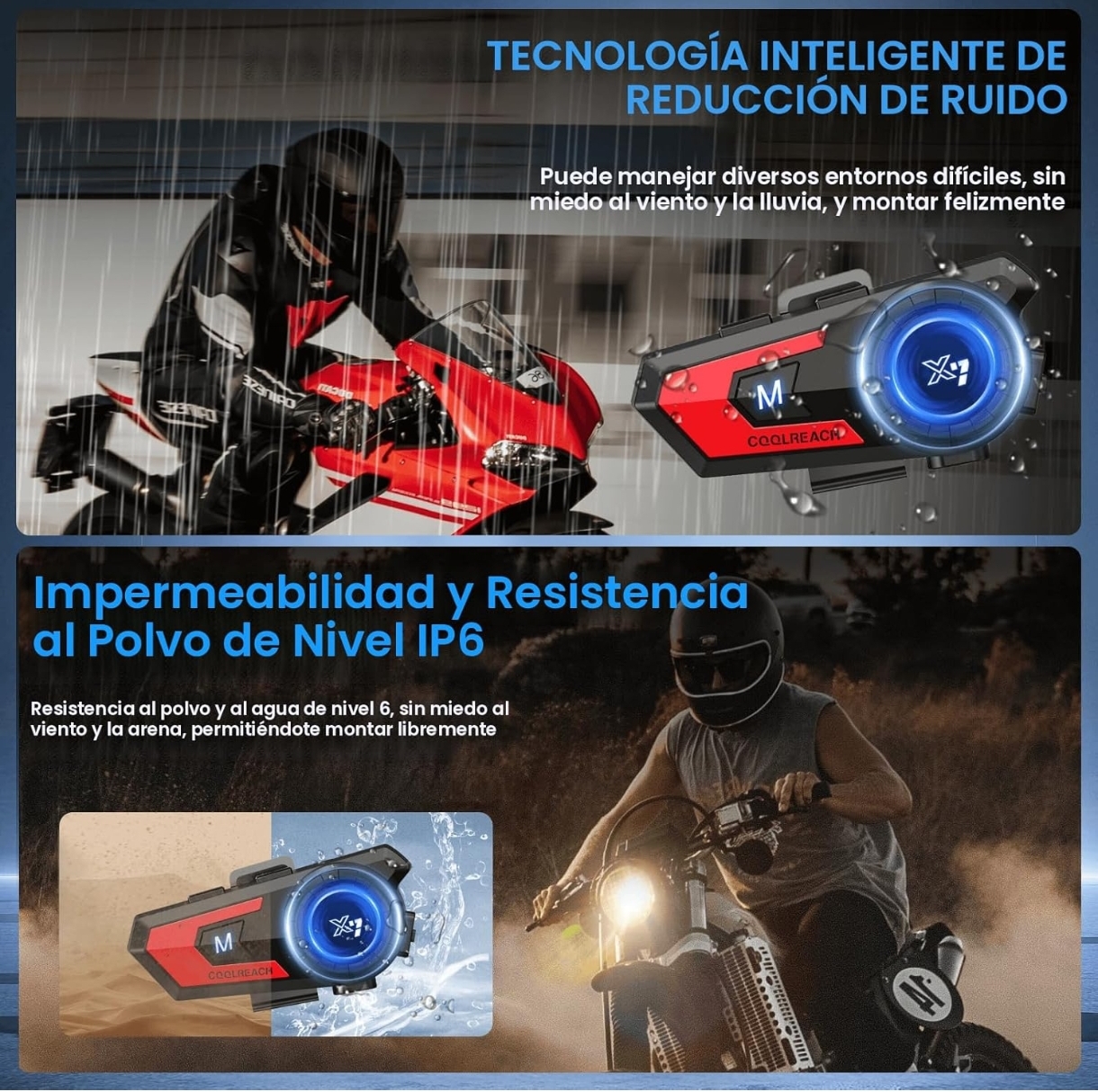 COOLREACH X7 – Dispositivo bluethooth para moto - Image 7