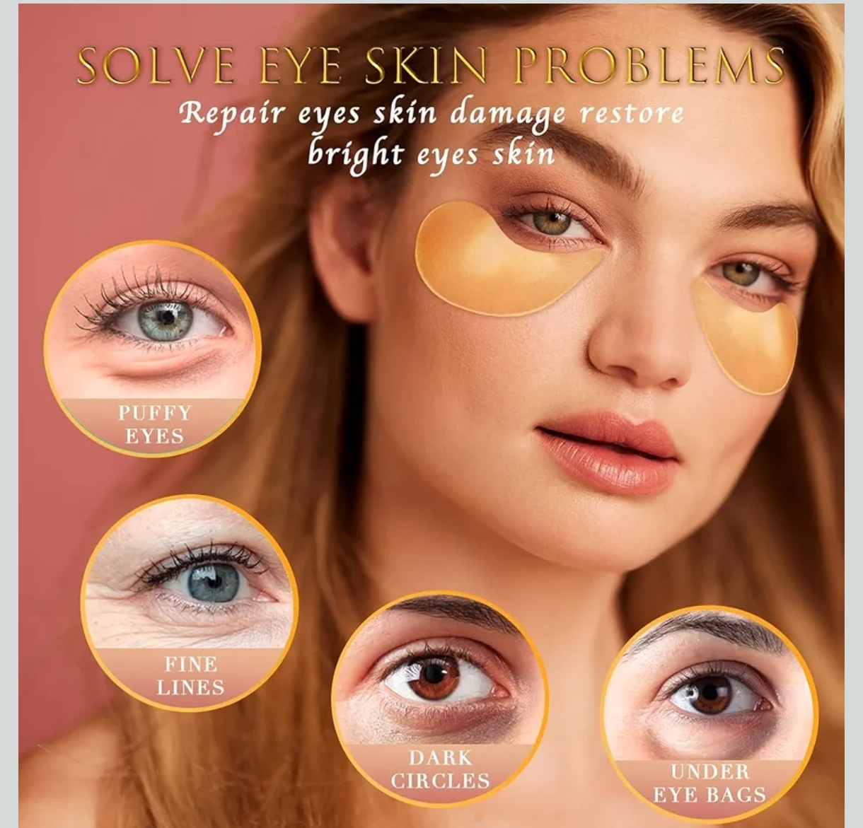 Parche de Ojos Hidrogel Saimyo 24K – Cuidado Premium para tu Mirada - Image 3