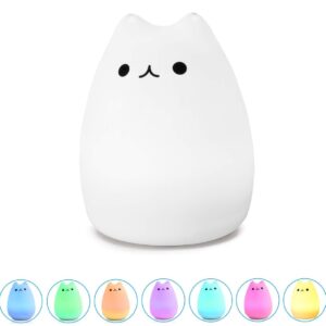 Lámpara de Gatito Multicolor